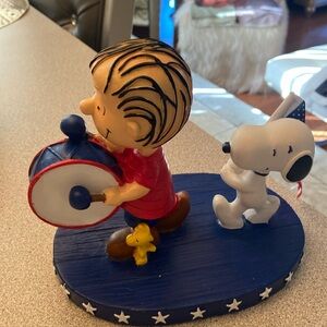 Peanut Fourth of July decoration
